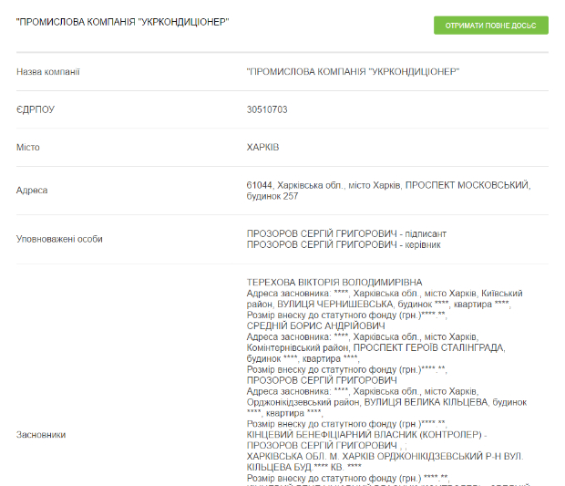 Терехов Игорь Александрович полное досье компромат